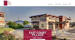 Desktop Screenshot of eastcourtvillage.com