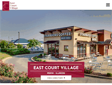 Tablet Screenshot of eastcourtvillage.com